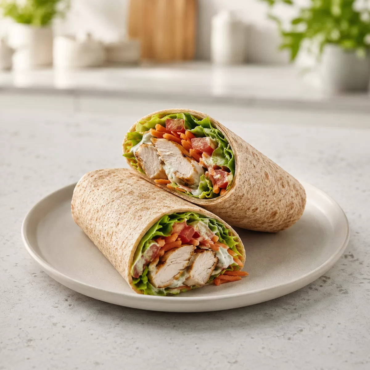 Wrap Integral de Frango