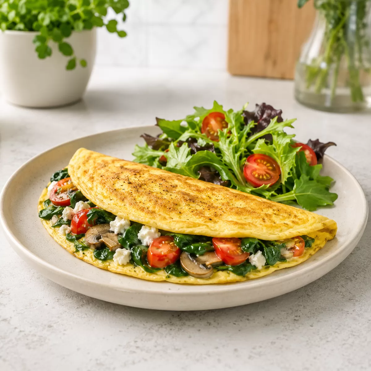 Omelete de Legumes