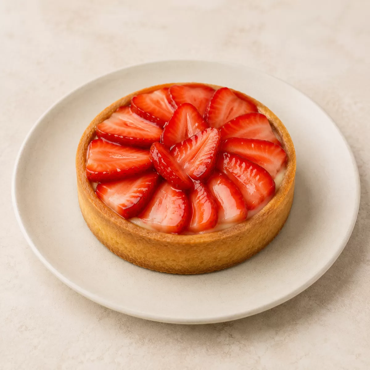 Torta Individual de Morango