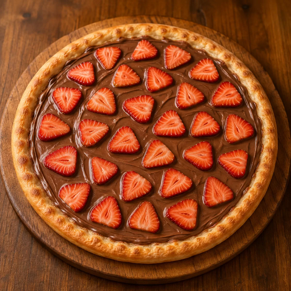 Chocolate com morango